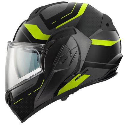 Premier X-CHARGER Modulair helm - Zwart / Grijs
