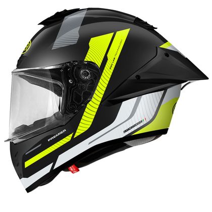 Premier MONZA EVO KS Integraalhelm - Zwart / Grijs Ref: PE0484 