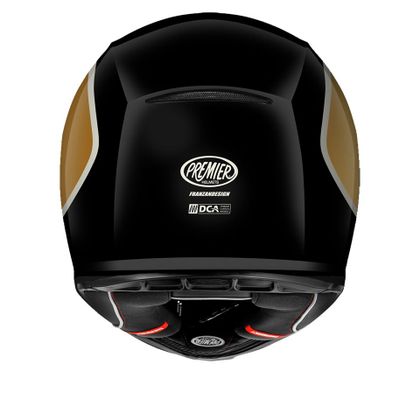Kask integralny Premier COMMANDER GP - Czarny / Biały