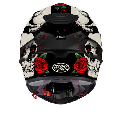 Premier MONZA EVO RO Integraalhelm - Zwart / Wit