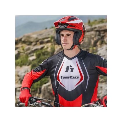 Maillot trial Hebo PRO 2025 - Rouge