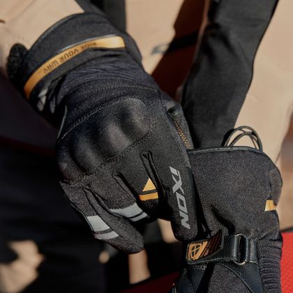 Gants Ixon PRO MIDGARD LADY - Noir / Jaune