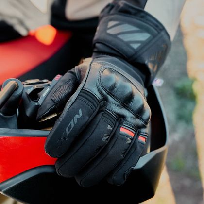 Ixon PRO RESCUE 3 Handschuhe - Schwarz / Rot