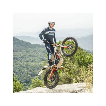 Hebo PRO RETRO 2025 Trial-Hose - Schwarz / Grün