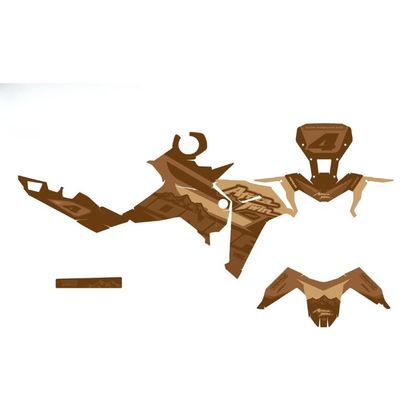 RiderUnik PRONTO SAND Decoratiekit - Grijs