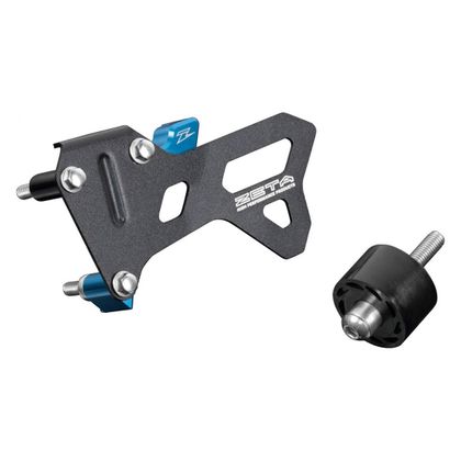 Zéta Chain protection - Black / Blue