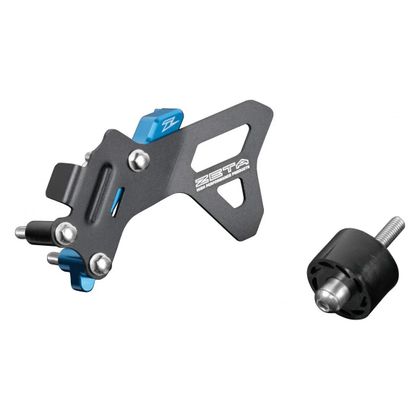 Protection de chaine Zéta  - Noir / Bleu