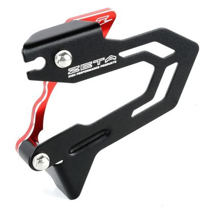 Protection de chaine Zéta  - Noir / Rouge