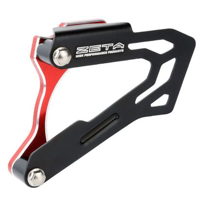 Protection de chaine Zéta  - Noir / Rouge