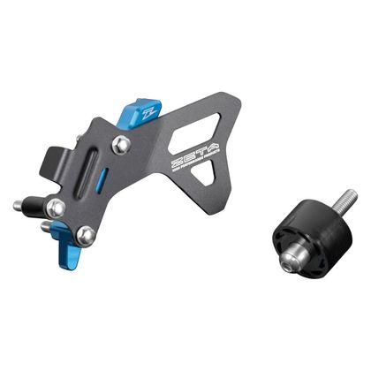 Protection de chaine Zéta  - Noir / Bleu