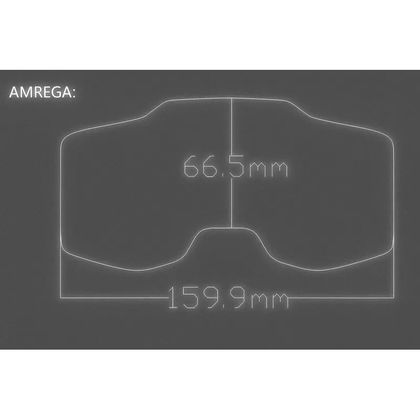 Vizor-X ARMEGA / ARMATIC waterafstotende folies - Kleurloos