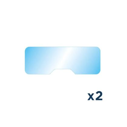 Vizor-X UNIVERSELLE 55 mm waterafstotende folies - Kleurloos