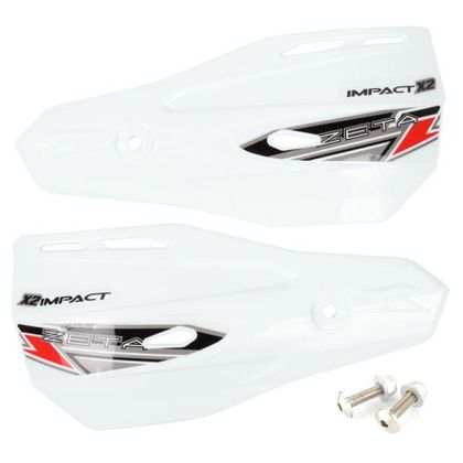 Zéta IMPACT Universal Hand protectors - White