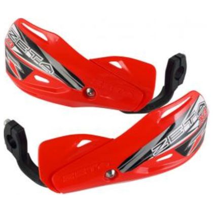 Zéta IMPACT Universal Hand protectors - Red