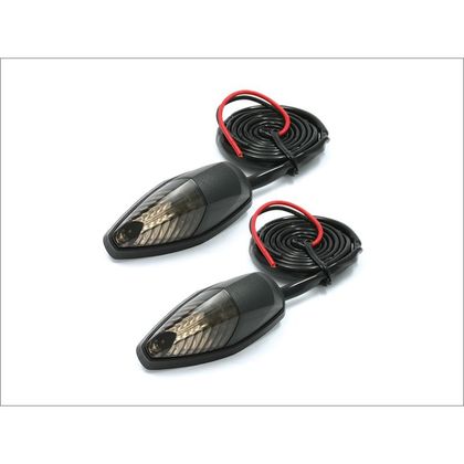 Clignotant DRC Coques de remplacement pour clignotants DRC 586 SMOKE Universel - Gris