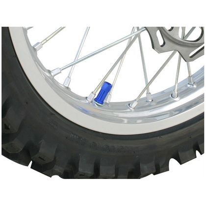 Kit Visserie DRC Écrou verrou de jante 2PCS Universel - Bleu