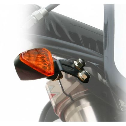 Support Clignotant DRC Support de clignotants 9912 (2 pièces) - Noir