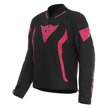 Blouson Moto Dainese AVRO 5 TEX WOMEN - Noir / Rose Ref : DN2145 