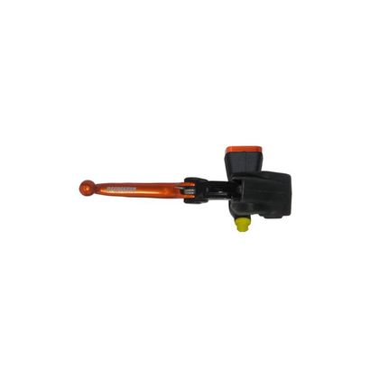 Accossato radial 10.5 mit integriertem Wassertank umklappbarer Hebel Hauptbremszylinder Universell - Schwarz / Orange