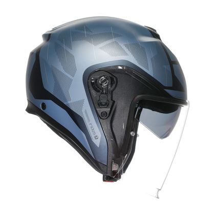 Casque AGV IRIDES - TRIESTE - Bleu / Gris