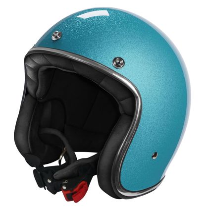 Casque jet Stormer QUARTZ GLITTER - Bleu Ref : SR0088 