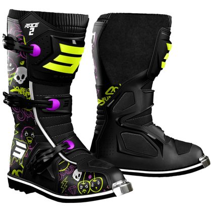 Shot RACE 2 KINDER CARTOON Cross-Stiefel - Schwarz