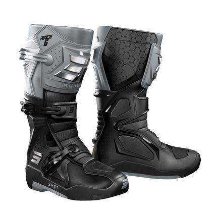 Bottes cross Shot RACE 6 2024 - Noir / Gris