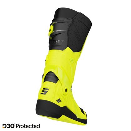 Bottes cross Shot RACE 8 2025 - Noir / Jaune