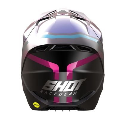 Casco de motocross Shot RACE - SKY - CHROME 2024 - Violeta