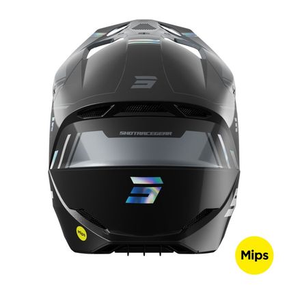Casque cross Shot RACE - SPRINT 2025 - Noir / Multicolore