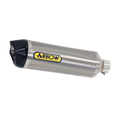 Silenziatore Arrow Alluminio Race-Tech con fondello in carbonio Ref : 71846AK / CMB71846AK+71645MI 
