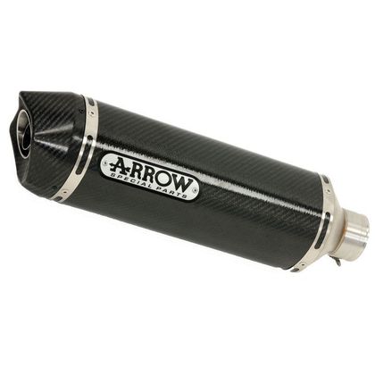 Silencieux Arrow Race Tech Carbone embout carbone - Noir Ref : AW0314 / 71854MK 