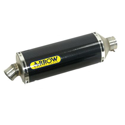 Silencioso Arrow Carbono Race-Tech terminación de acero Ref : 71688MO / CMB71688MO+71292MI 