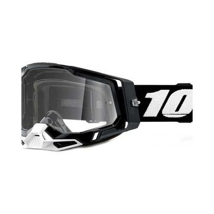 Gafas de motocross 100% RACECRAFT 2 - BLACK - CLEAR 2022