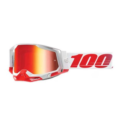Masque cross 100% RACECRAFT 2 - ST-KITCH - IRIDIUM RED 2021 Ref : CE0885 / NPU 