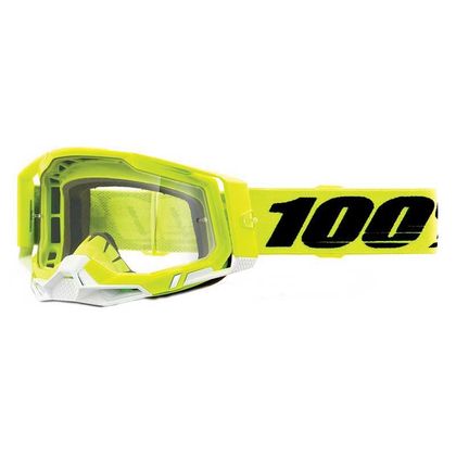 Gafas de motocross 100% RACECRAFT 2 - YELLOW - CLEAR 2022 Ref : CE0880 / NPU 