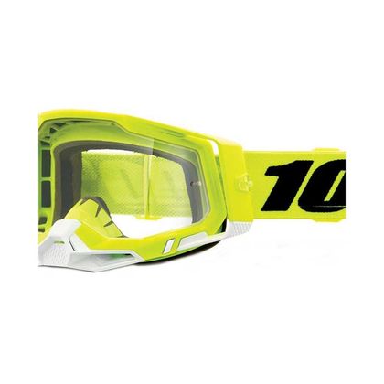 Gafas de motocross 100% RACECRAFT 2 - YELLOW - CLEAR 2022