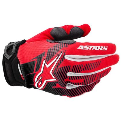 Gants cross Alpinestars Racer gloves rouge noir 