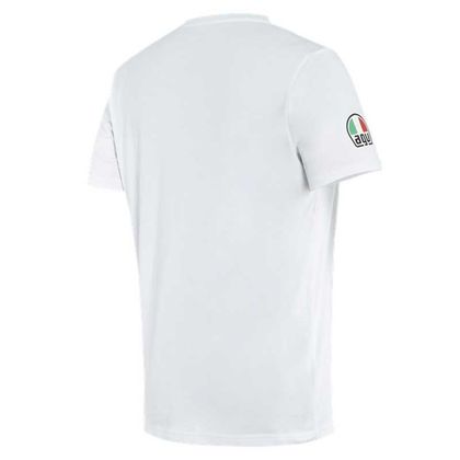 Maglietta maniche corte Dainese RACING SERVICE - Bianco / Nero