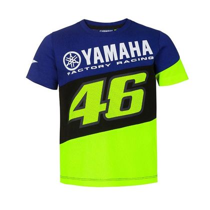 T-Shirt manches courtes VR 46 VR46 - RACING YAMAHA KID 2020 Ref : VR0689 