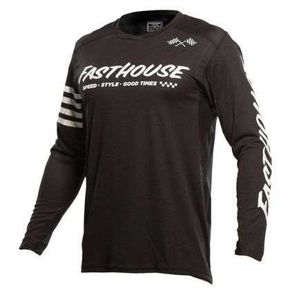 Camiseta de motocross FASTHOUSE RAVEN BLACK 2021 Ref : FAS0091 
