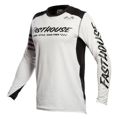 Camiseta de motocross FASTHOUSE RAVEN WHITE BLACK 2021 Ref : FAS0093 