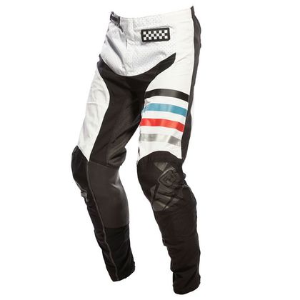 Pantalón de motocross FASTHOUSE RAVEN 2.0 WHITE BLACK 2021 - Negro Ref : FAS0101 