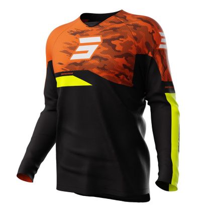Camiseta de motocross Shot KID - DRAW - MATRIX - Naranja Ref : SO2519 