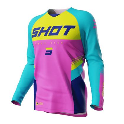Maillot cross Shot KID - DRAW - TRACER