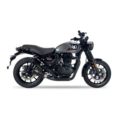 Silencieux Ixil RB RACE XTREM BLACK - Noir Ref : IL0257 / CR5225RB ROYAL ENFIELD 350 350 HNTR - 2022 - 2023
