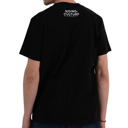 T-Shirt manches courtes RIDING CULTURE CIRCLE - Noir