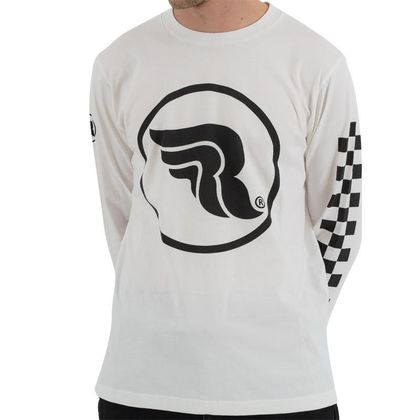 Camiseta de manga larga RIDING CULTURE CIRCLE L/S MEN - Blanco Ref : RID0004 