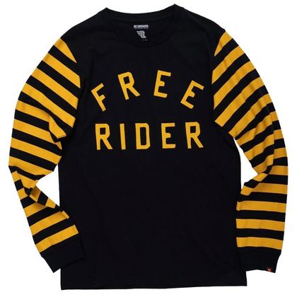 Camiseta de manga larga RIDING CULTURE FREE RIDER L/S - Amarillo / Negro Ref : RID0039 