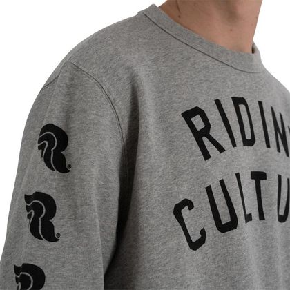 Pull RIDING CULTURE LOGO SWEATER - Gris